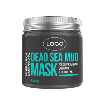 Wholesale OEM Herbal Black Mask Peeling Off Dead Sea Mud Mask