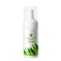 100ml Aloe Vera Cleanser Cleansing Foam Gentle Moisturizing Aloe Foam Cleanser Face Wash