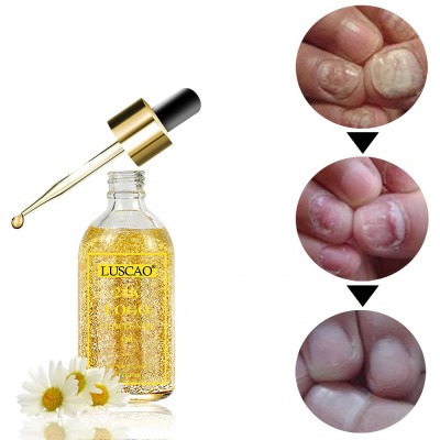 Nail Care Cosmetic Factory Offer 30ml Repairing Revitalilzer Nourishing 24k Gold Nail Cuticle Oil For Hands Toes